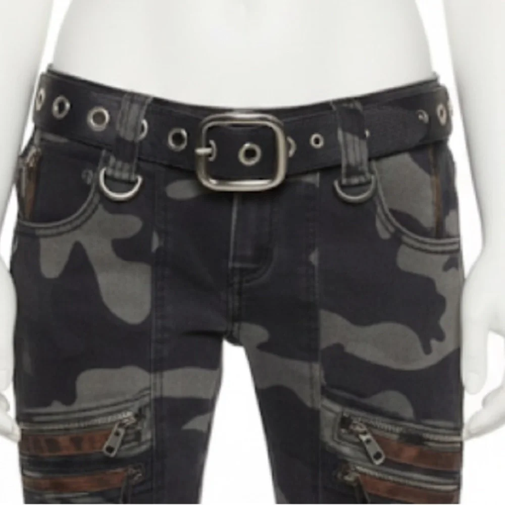 Dolls-kill Camo flared pants - Picture 3 of 4